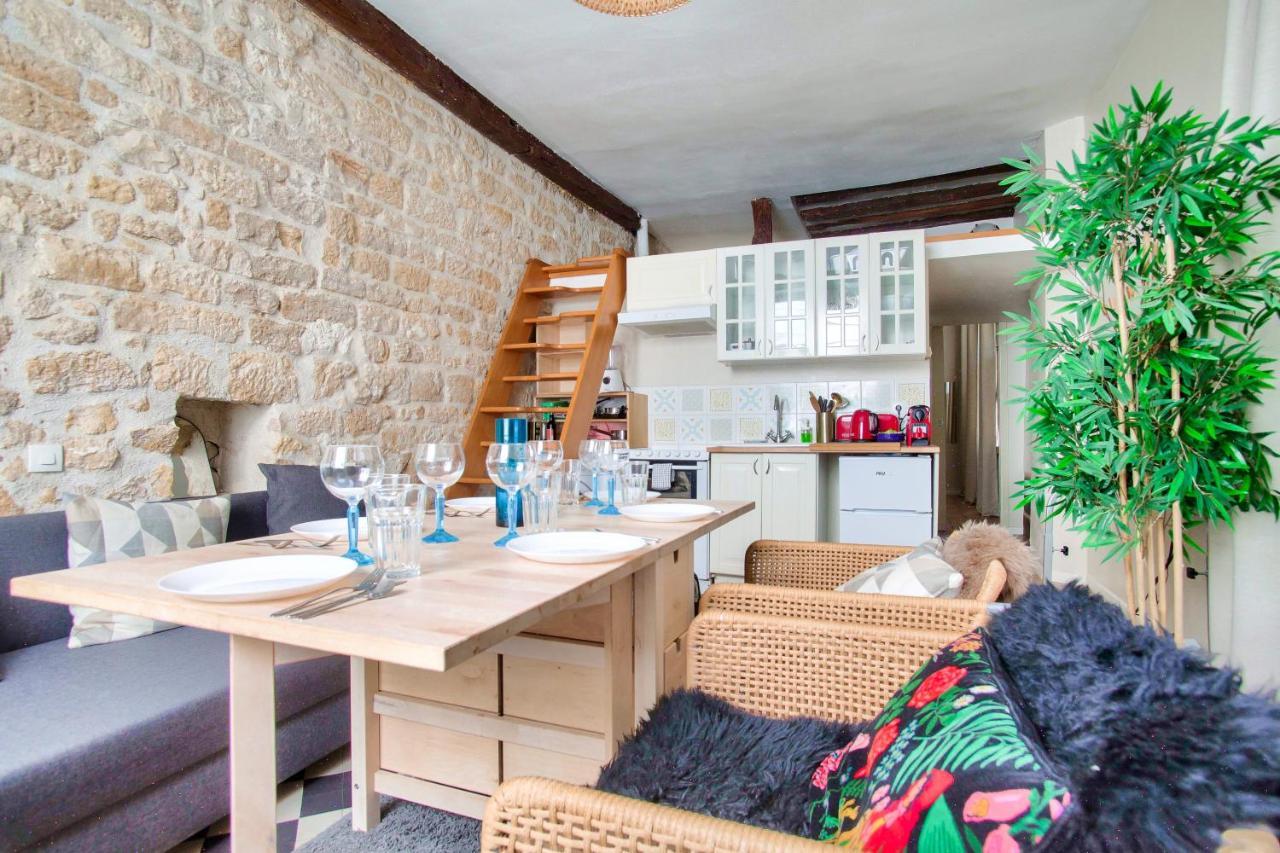 Cozy 1 Mezzanine & 1Bedroom Louvre Moulins Free Netflix Paris Exterior photo